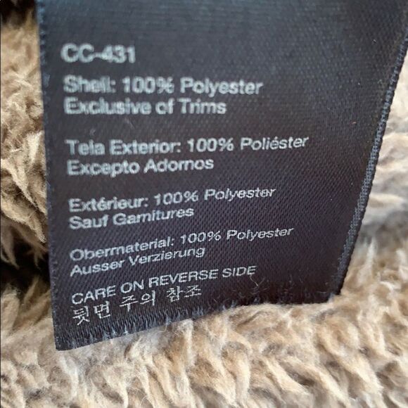 Marmot Fleece Deep Pile Sherpa Zip Front Jacket - Picture 7 of 7